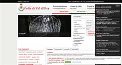 Desktop Screenshot of collevaldelsa.it