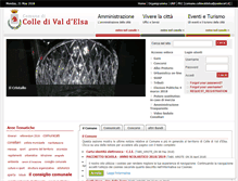 Tablet Screenshot of collevaldelsa.it
